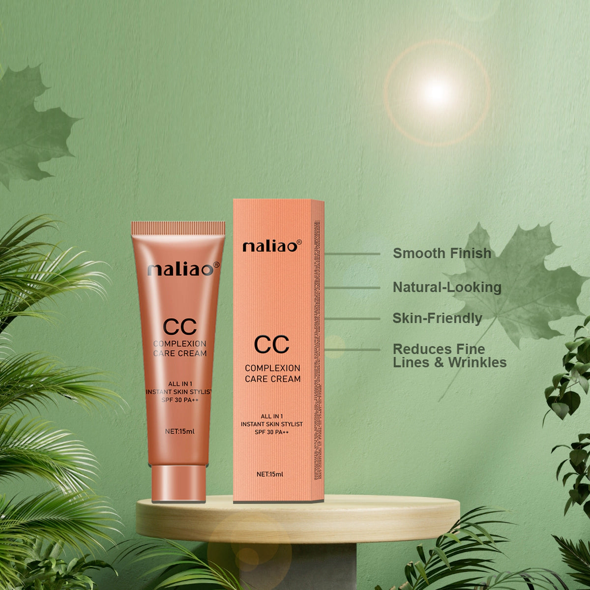 Maliao CC Complexion Care Cream: Radiant and Balanced Skin Tone